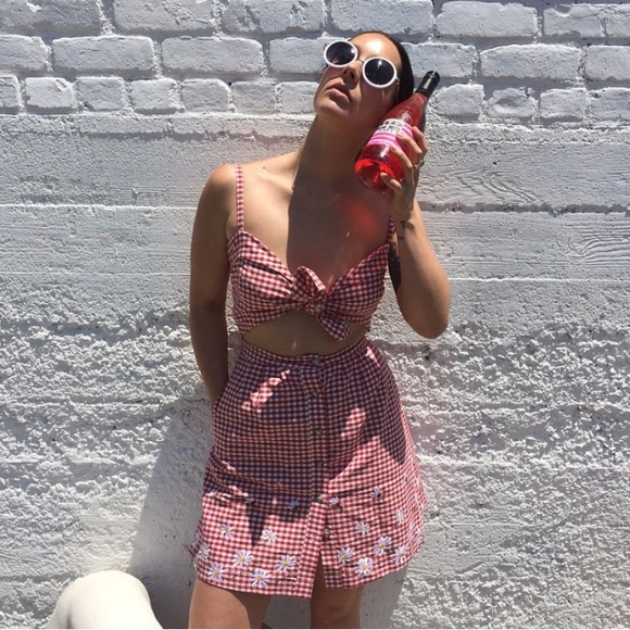 reformation miramar dress